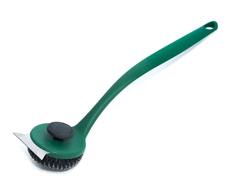 SpeediClean™ Palmyra Bristle Long-Handle Grid Scrubber