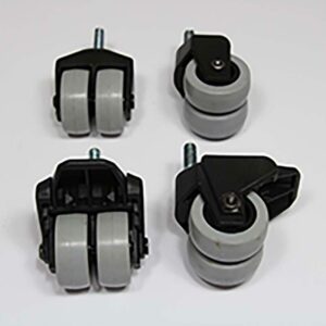 Caster Kit Locking for Egg Table 5cm (Set of 4)